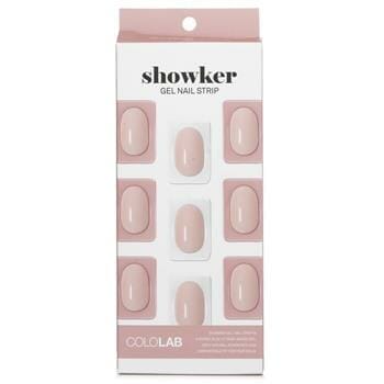 OJAM Online Shopping - Cololab Showker Gel Nail Strip # CSF112 OH Baby Pink 1pcs Make Up