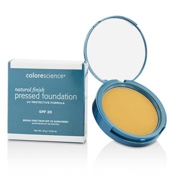 OJAM Online Shopping - Colorescience Natural Finish Pressed Foundation Broad Spectrum SPF 20 - # Medium Sand 12g/0.42oz Make Up