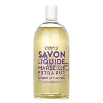 OJAM Online Shopping - Compagnie de Provence Liquid Marseille Soap Aromatic Lavender Refill 1000ml/33.8oz Skincare