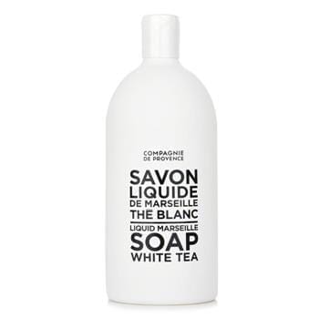 OJAM Online Shopping - Compagnie de Provence Liquid Marseille Soap White Tea Refill 1000ml/33.8oz Skincare