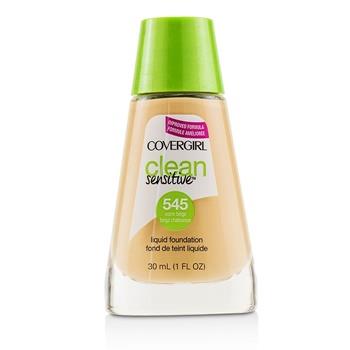 OJAM Online Shopping - Covergirl Clean Sensitive Liquid Foundation - # 545 Warm Beige 30ml/1oz Make Up