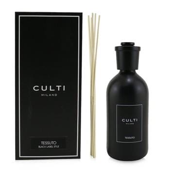 OJAM Online Shopping - CULTI MILANO Black Label Stile Room Diffuser - Tessuto 500ml/16.9oz Home Scent