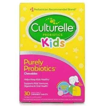 OJAM Online Shopping - Culturelle Culturelle Kids Chewables Daily Probiotic Formula - 30 Tablets 30pcs/box Supplements