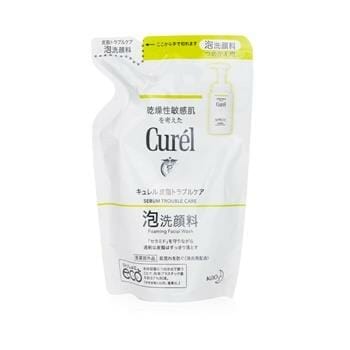 OJAM Online Shopping - Curel Sebum Trouble Care Foaming Facial Wash Refill 130ml/4.3oz Skincare