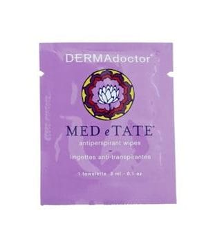 OJAM Online Shopping - DERMAdoctor MED e TATE Antiperspirant Wipes (Box Slightly Damaged) 30 Packettes Skincare
