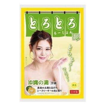 OJAM Online Shopping - DNA JAPAN  Okinawa Onsen Toro Toro Hot Spring Bath Lubricant - Citrus 30g Health