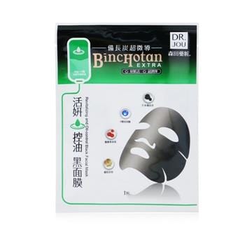 OJAM Online Shopping - DR. JOU (By Dr. Morita) Binchotan Extra Revitalizing & Deep Moisturizing Black Facial Mask 6pcs Skincare