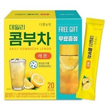 OJAM Online Shopping - Danongwon Daily Kombucha Lemon 5g*20ea 5g*20ea Supplements