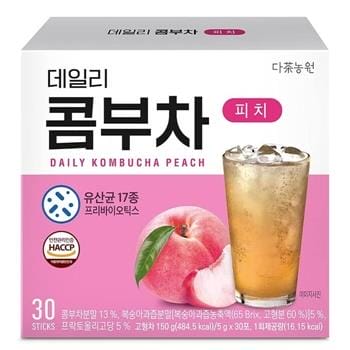 OJAM Online Shopping - Danongwon Daily Kombucha Peach 5g*30ea Supplements