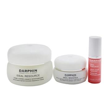 OJAM Online Shopping - Darphin Ideal Resource Botanical Smoothing Secrets Set: Radiance Cream 50ml+ Eye Cream 15ml+ Serum 5ml 3pcs Skincare
