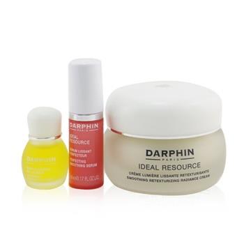 OJAM Online Shopping - Darphin Ideal Resource Retexturizing Botanical Wonders Set: Radiance Cream 50ml+ Smoothing Serum 5ml+ Jasmine Aromatic Care 4ml 3pcs Skincare