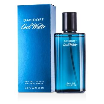 OJAM Online Shopping - Davidoff Cool Water Eau De Toilette Natural Spray 75ml/2.5oz Men's Fragrance