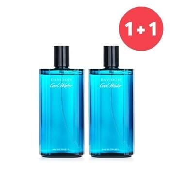 OJAM Online Shopping - Davidoff 【Buy 1 Get 1】Cool Water Eau De Toilette Spray (Add ONE to Cart and get TWO) 200ml/6.7oz x2 Men's Fragrance