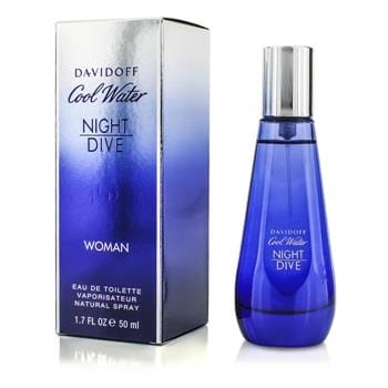 OJAM Online Shopping - Davidoff Cool Water Night Dive Woman Eau De Toilette Spray 50ml/1.7oz Ladies Fragrance