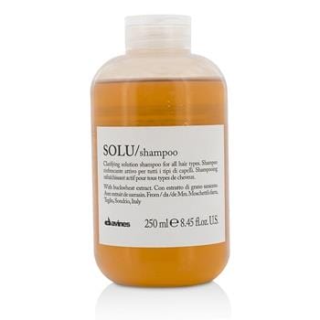 OJAM Online Shopping - Davines Solu Clarifying Solution Shampoo (For All Hair Types) 250ml/8.45oz Hair Care