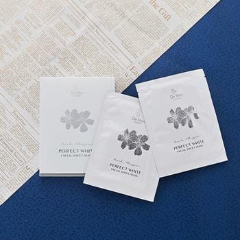 OJAM Online Shopping - DeMon Perfect White Facial Sheet Mask 3x25ml/0.8oz Skincare