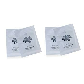 OJAM Online Shopping - DeMon Perfect White Facial Sheet Mask Duo Pack 2x3x25ml/0.8oz Skincare