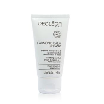 OJAM Online Shopping - Decleor Harmonie Calm Organic Soothing Comfort Cream & Mask 2 In 1 - For Sensitive Skin (Salon Product) 50ml/1.8oz Skincare