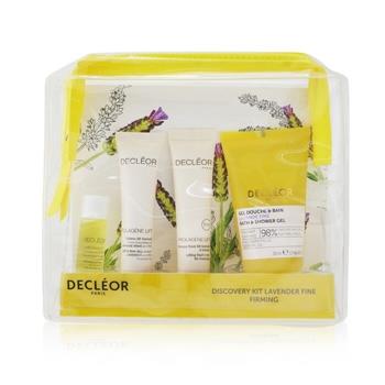 OJAM Online Shopping - Decleor Lavende Fine Firming Discovery Kit: Oil Serum 5ml+ Day Cream 15ml+ Flash Mask 15ml+ Bath & Shower Gel 50ml 4pcs Skincare