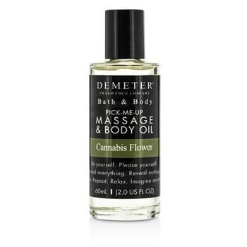 OJAM Online Shopping - Demeter Cannabis Flower Massage & Body Oil 60ml/2oz Ladies Fragrance