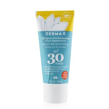 OJAM Online Shopping - Derma E All Sport Performance Face Sunscreen SPF 30 59ml/2oz Skincare