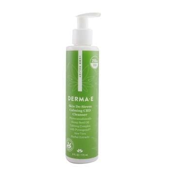 OJAM Online Shopping - Derma E +CBD Relief Skin De-Stress Calming CBD Cleanser 175ml/6oz Skincare