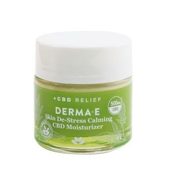 OJAM Online Shopping - Derma E +CBD Relief Skin De-Stress Calming CBD Moisturizer 56g/2oz Skincare