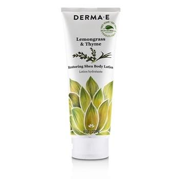 OJAM Online Shopping - Derma E Lemongrass & Thyme Restoring Shea Body Lotion 227g/8oz Skincare