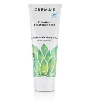 OJAM Online Shopping - Derma E Vitamin E Fragrance-Free Therapeutic Shea Body Lotion 227g/8oz Skincare