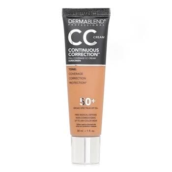 OJAM Online Shopping - Dermablend Continuous Correction™ CC Cream SPF 50 - # 45N Medium To Tan 1 30ml/1oz Make Up