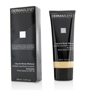 OJAM Online Shopping - Dermablend Leg and Body Make Up Buildable Liquid Body Foundation Sunscreen Broad Spectrum SPF 25 - #Fair Nude 0N 100ml/3.4oz Make Up