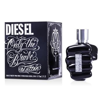 OJAM Online Shopping - Diesel Only The Brave Tattoo Eau De Toilette Spray 75ml/2.5oz Men's Fragrance