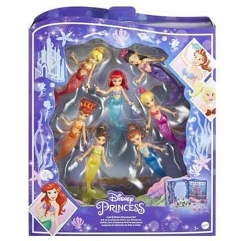 OJAM Online Shopping - Disney Princess Ariel & Sisters Storybook Set 25x6x31cm Toys