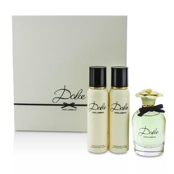 OJAM Online Shopping - Dolce & Gabbana Dolce Coffret: Eau De Parfum Spray 75ml/2.5oz + Body Lotion 100ml/3.3oz + Shower Gel 100ml/3.3oz 3pcs Ladies Fragrance