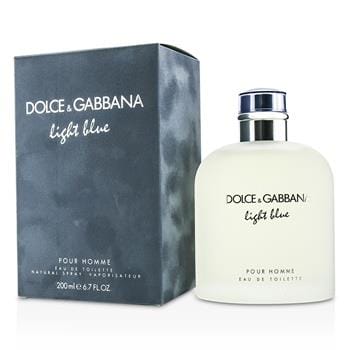 OJAM Online Shopping - Dolce & Gabbana Homme Light Blue Eau De Toilette Spray 200ml/6.7oz Men's Fragrance