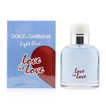 OJAM Online Shopping - Dolce & Gabbana Light Blue Love Is Love Eau De Toilette Spray 75ml/2.5oz Men's Fragrance