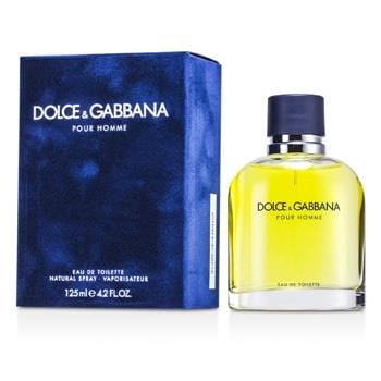 OJAM Online Shopping - Dolce & Gabbana Pour Homme Eau De Toilette Spray 125ml/4.2oz Men's Fragrance