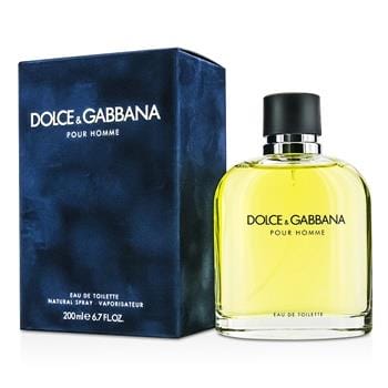 OJAM Online Shopping - Dolce & Gabbana Pour Homme Eau De Toilette Spray 200ml/6.7oz Men's Fragrance