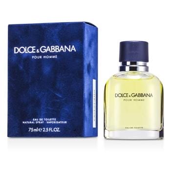 OJAM Online Shopping - Dolce & Gabbana Pour Homme Eau De Toilette Spray 75ml/2.5oz Men's Fragrance