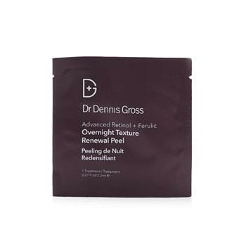 OJAM Online Shopping - Dr Dennis Gross Advanced Retinol + Ferulic Overnight Texture Renewal Peel 16 Treatments Skincare