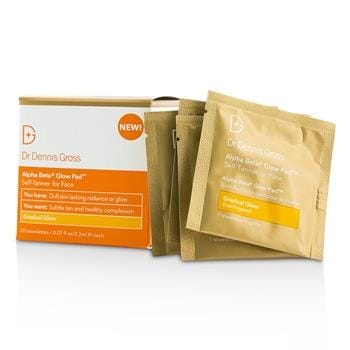 OJAM Online Shopping - Dr Dennis Gross Alpha Beta Glow Pad For Face - Gradual Glow 20 Towelettes Skincare