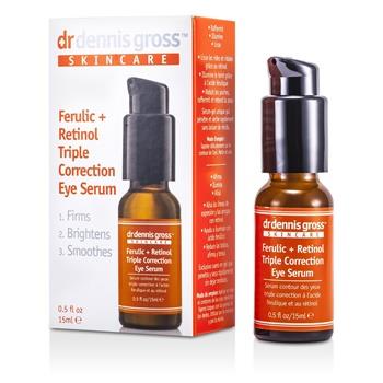 OJAM Online Shopping - Dr Dennis Gross Ferulic + Retinol Triple Correction Eye Serum 15ml/0.5oz Skincare