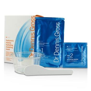 OJAM Online Shopping - Dr Dennis Gross Hyaluronic Marine Hydrating Modeling Mask 4 Treatments Skincare