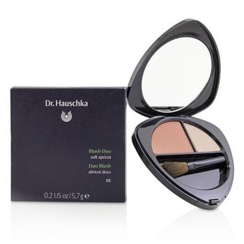 OJAM Online Shopping - Dr. Hauschka Blush Duo - # 01 Soft Apricot 5.7g/0.2oz Make Up