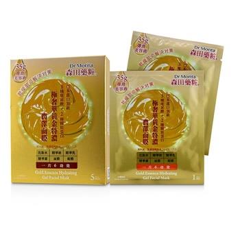 OJAM Online Shopping - Dr. Morita Gold Essence Hydrating Gel Facial Mask 5pcs Skincare