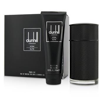 OJAM Online Shopping - Dunhill Icon Elite Coffret: Eau De Parfum Spray 100ml/3.4oz + Shower Gel 90ml/3oz 2pcs Men's Fragrance