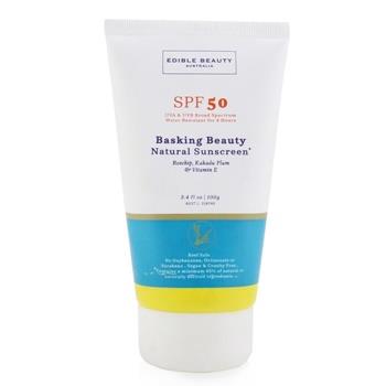 OJAM Online Shopping - Edible Beauty Basking Beauty Natural Sunscreen SPF 50 100g/3.4oz Skincare