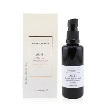 OJAM Online Shopping - Edible Beauty No. 4+ Tinted Vanilla Silk Hydrating Lotion SPF 15 50ml/1.7oz Skincare