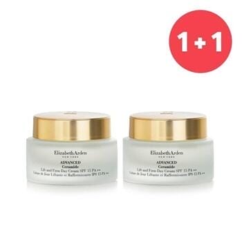 OJAM Online Shopping - Elizabeth Arden 【Buy 1 Get 1】Advanced Ceramide Lift and Firm Day Cream SPF 15 (Add ONE to Cart and get TWO) 50ml/1.7oz x2 Skincare