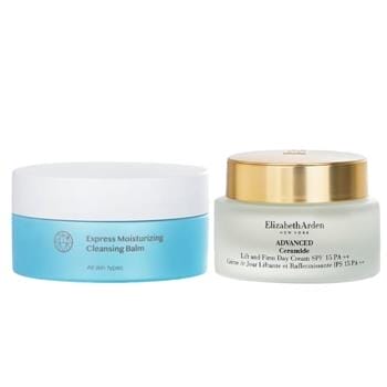 OJAM Online Shopping - Elizabeth Arden Advanced Ceramide Lift and Firm Day Cream SPF 15 50ml+mori beauty Express Moisturizing Cleansing Balm 115ml 2pcs Skincare